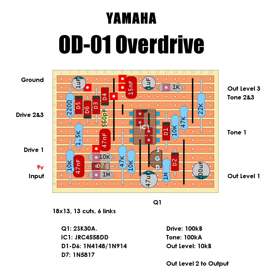 Yamaha OD01 Overdrive 1576a40d5799