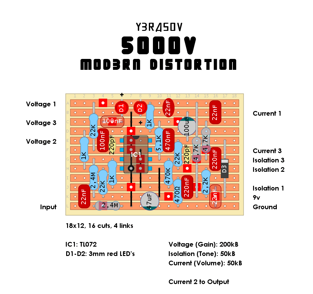 Yerasov 5000V Modern Distortion ba26e56754dd
