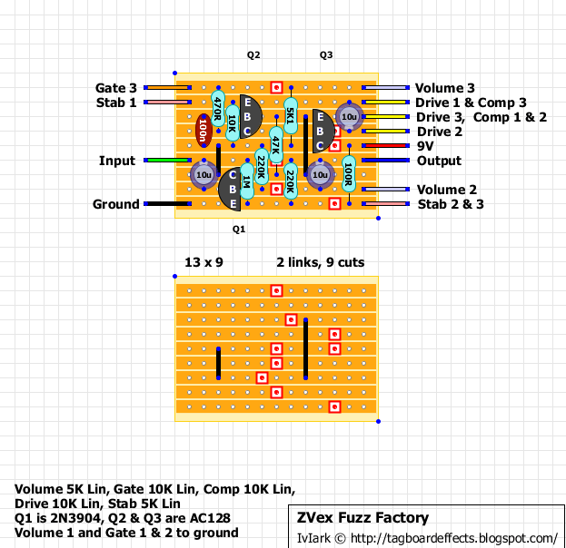 ZVex Fuzz Factory compact ed134fd5103c