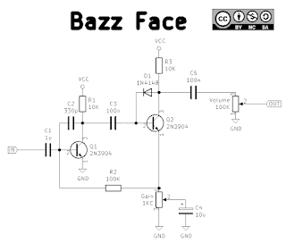 DYLAN159 BAZZ FACE - SCHEMATIC DYLAN159 BAZZ FACE - SCHEMATIC