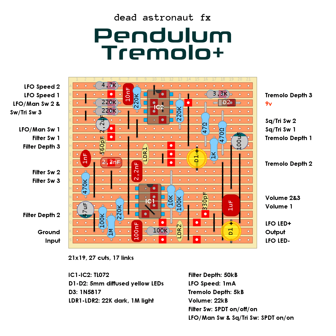 Dead astronaut pendulum tremolo 60b0c12b7a49
