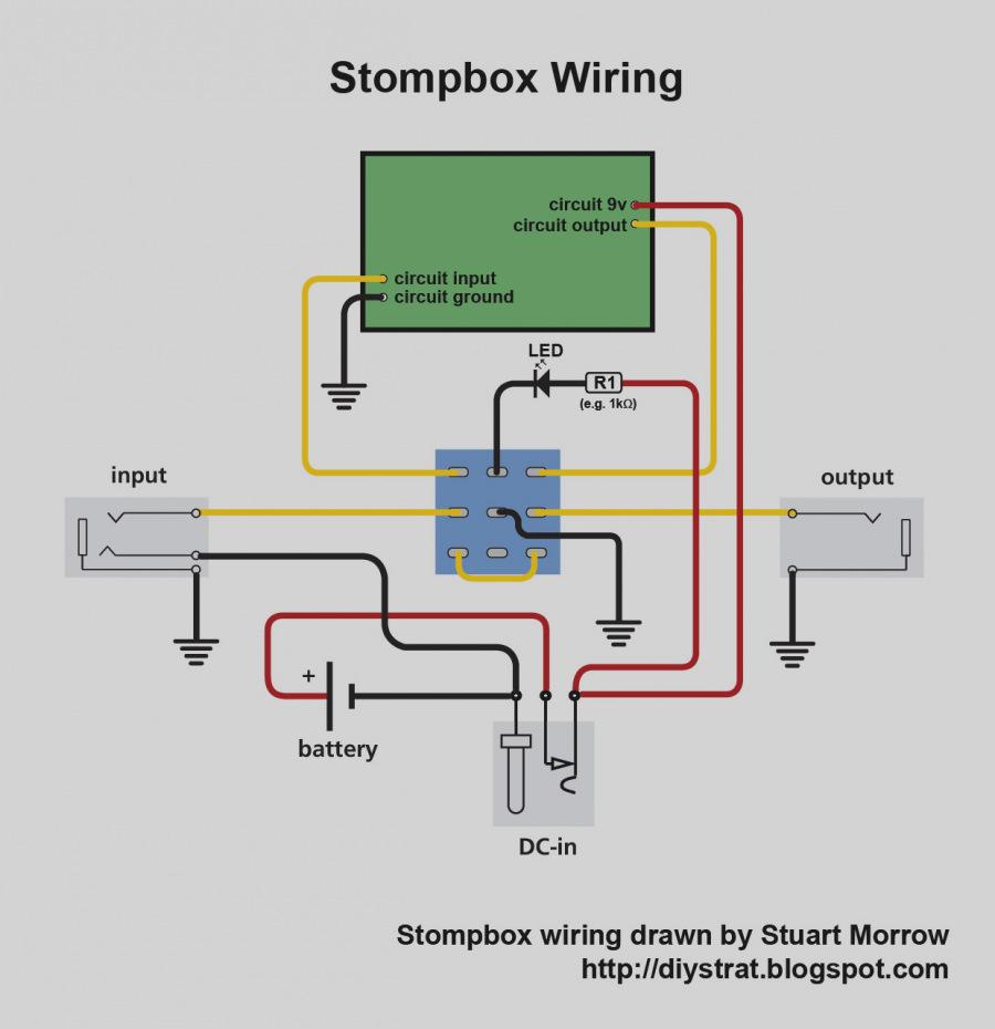 Elegant of stomp box switch wiring diagram how to wire up a effects pedal diy strat and other c48f8a63855f