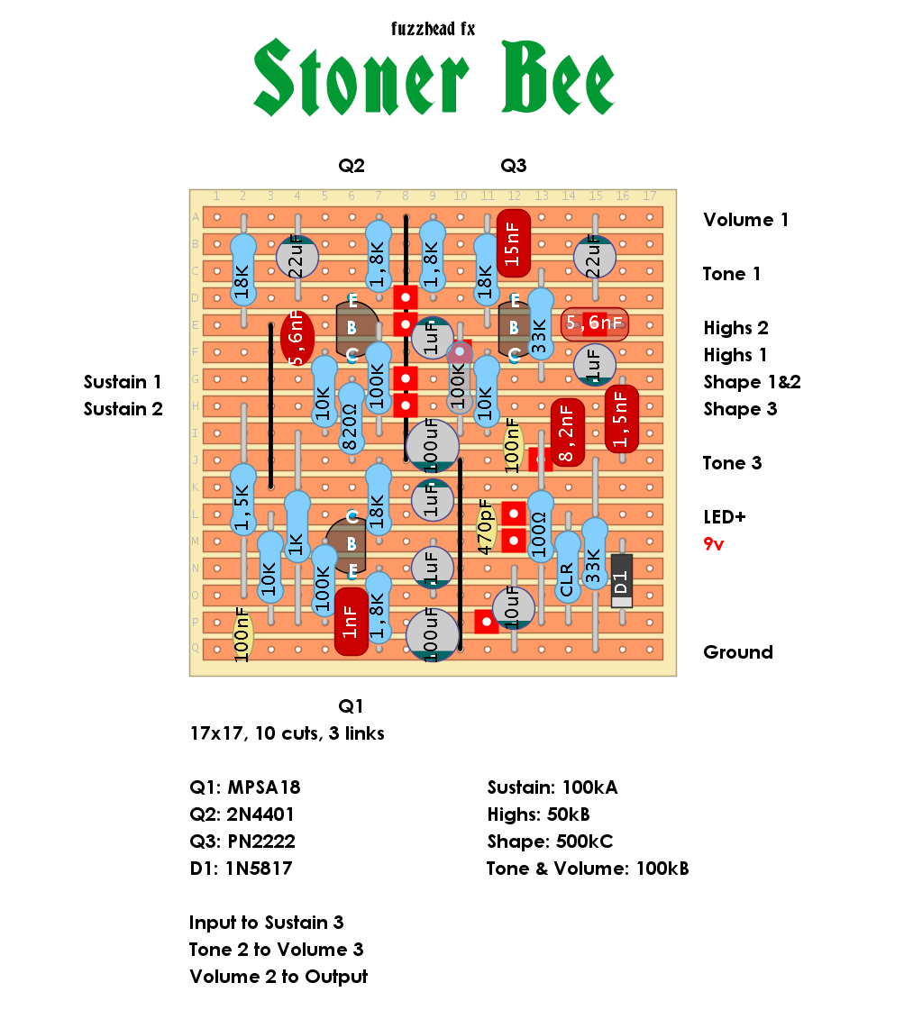 Fuzzhead fx stoner bee 227979ffe2e5
