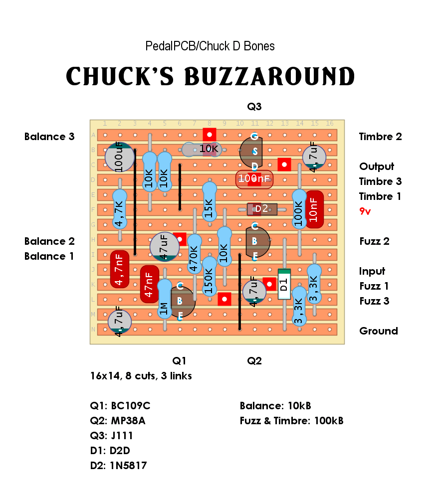 Pedalpcb buzzaround chuck 3aaebd6b26d6