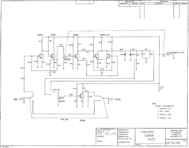 univox super fuzz schematic vintage univox super fuzz schematic