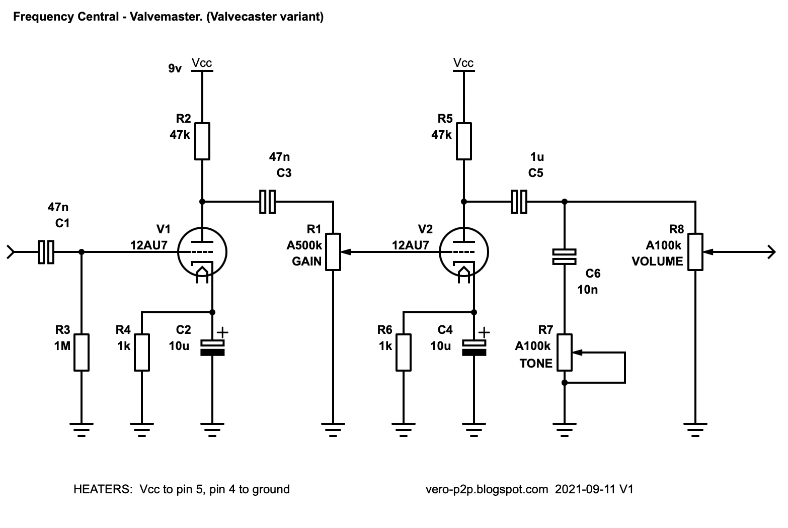 VALVEMASTER SCHEMATIC VALVEMASTER SCHEMATIC